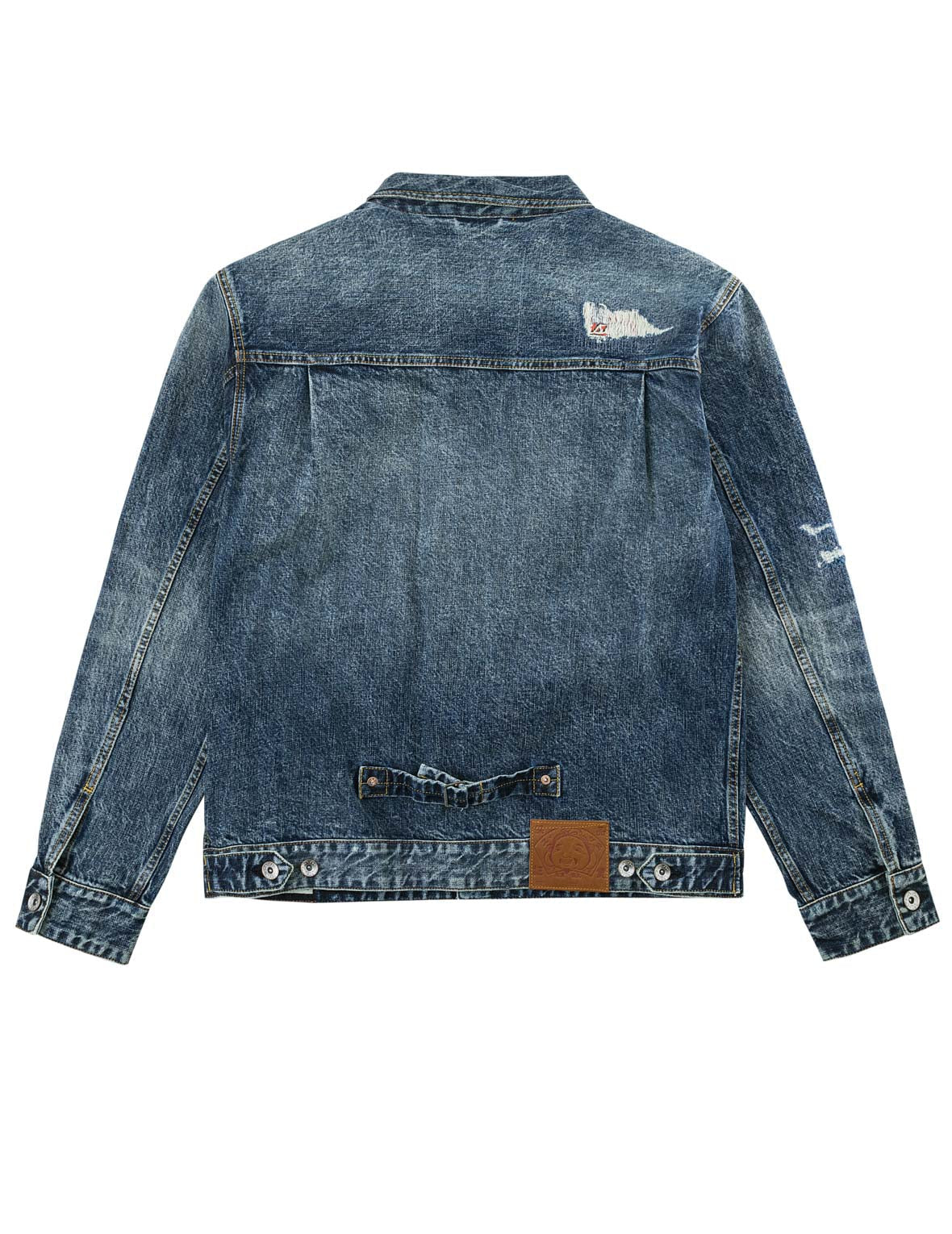 Boro Seagull Patch Pocket Denim Jacket